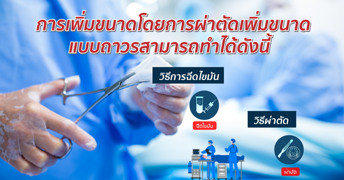 ผ่าตัดเพิ่มขนาด