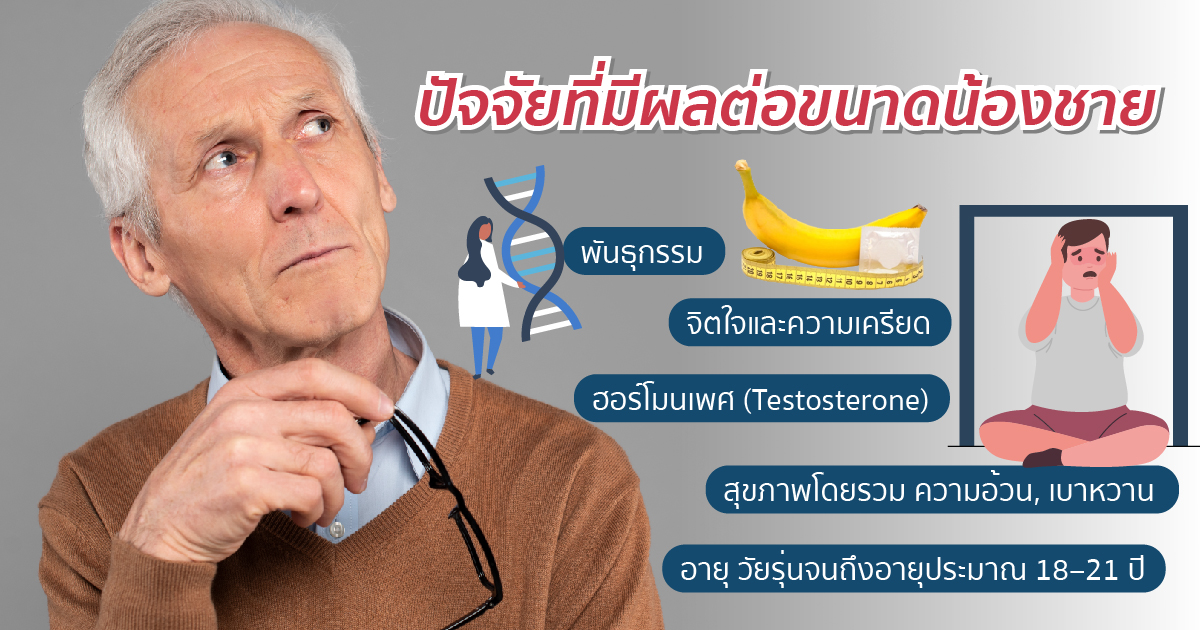 ผลที่มีต่อขนาด